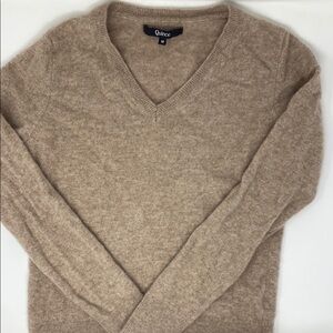 Quince Women's Tan Sweater 100% cashmere
